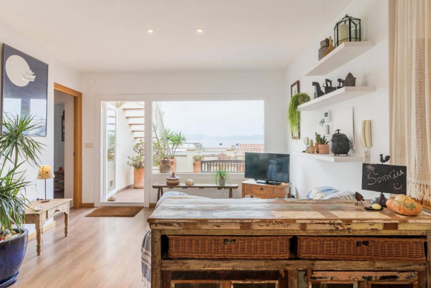 Ferienwohnung Vive Tu Vida Sonada Delante Del Mar L' Escala Exterior foto